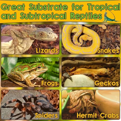 Halatool 9OZ Sphagnum Moss & 2-Pack Coco Chips Substrate for Reptiles, Terrariums, Humidity Retention, Bedding, Nesting & Burrowing