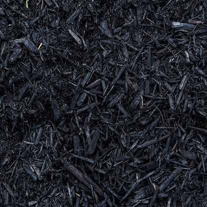 Premium Black Wood Mulch for Landscaping, Gardens, Lawns, Potting Media, and Potted Plants (0.3 CF - 8 L - 9 QTS) - color: Black Wood Mulch, size: 0.3 CF - 8 L - 9 QTS