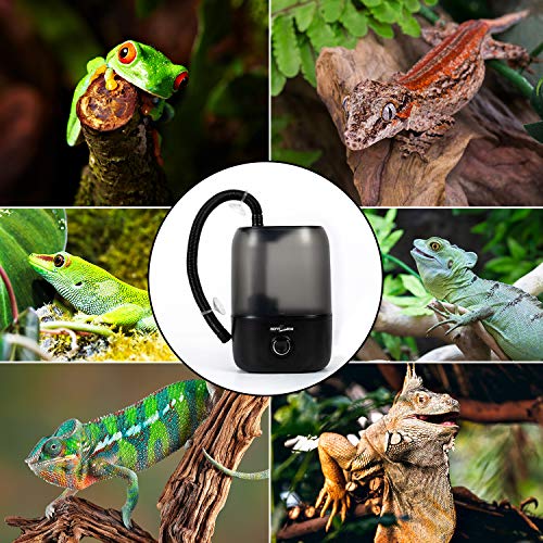 Repti Zoo 4L Reptile Humidifier, Large Reptile Mister Tank Fogger for Terrarium Vivarium