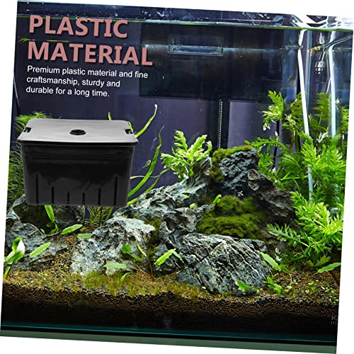Abaodam Brooder Box for Reptiles Small Incubation Box Suction Cup Multi-Function Isolation for Turtle Supplies