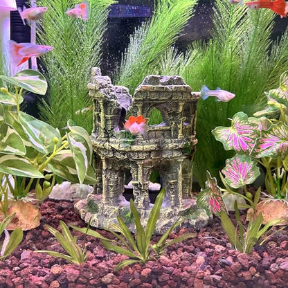 M2cbridge Plastic Fish Tank Plants Soft Silk Water Grass Reptile for Terrarium Simulate Plants and Aquarium Landscape(2pcs,12") - size: 2pcs,12"
