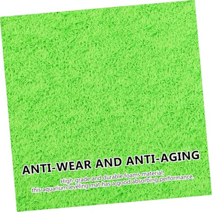 Reptile Terrarium Cushioning Mat Nonslip Fish Tank Bottom Pad for Aquariums Cuttable Thick Soft Base for Fish Tanks Water Absorbing Mat
