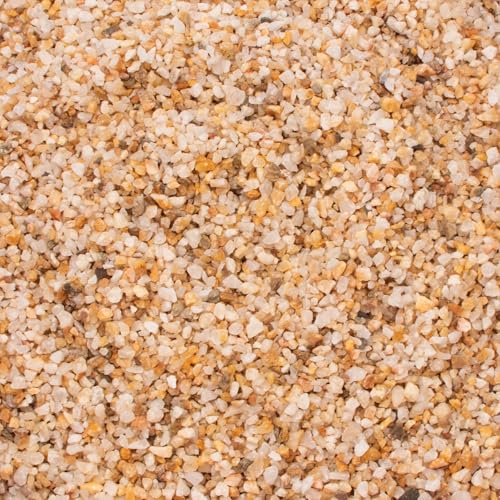 18 Pounds Natural Decorative Sand,Coarse Sand Stone,Coarse Silica Sand,use in Aquariums,Crafts,Decor,Vase Filler,Succulent Rocks