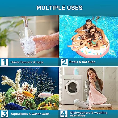 Water Hardness Test Strips for Home Water - 150 Strips Kit | Includes 150 water hardness test strips for tap, well and softened water with fast results and an easy color chart. - style: WATER HARDNESS TEST STRIPS - 150 STRIPS