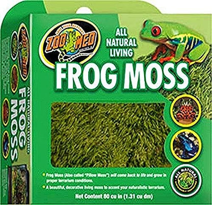 Zoo Med Frog Moss, 80 Cubic-Inches - size: Large