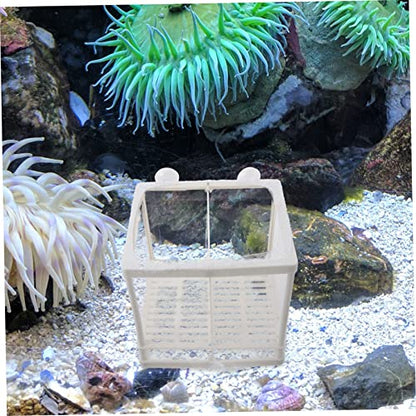Generic Aquarium Fish Breeder Box 2Pcs Fish Tank Isolation Net Shrimp Breeding Box Reptile Box