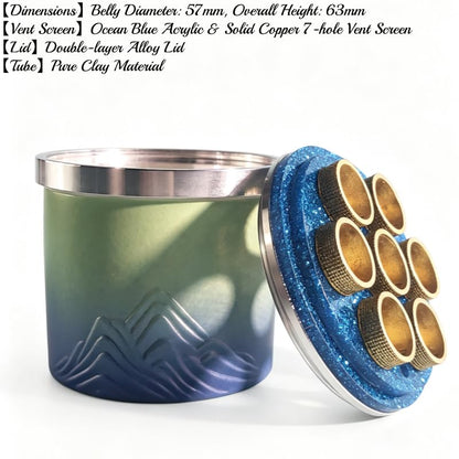 Blue Ocean Transparent Acrylic Cricket Keeper Tank Stackable Pet Insect Breeding Cage Brazilian Folklore Good Fortune