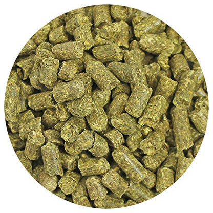 Timothy Pellets (7.5 lb.) - 100% All Natural, High Fiber, Sun Cured Timothy Hay Grass Food & Treat - Rabbits, Guinea Pigs, Chinchillas, Degus, Prairie Dogs, Tortoises, Hamsters, Gerbils, Rats - size: 7.5 Pound (Pack of 1)