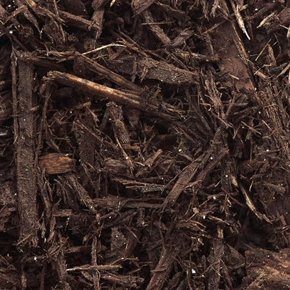 Premium Brown Wood Mulch for Landscaping, Gardens, Lawns, Potting Media, and Potted Plants (0.2 CF - 4.8 L - 5 QTS) - color: Brown Wood Mulch, size: 0.2 CF - 4.8 L - 5 QTS