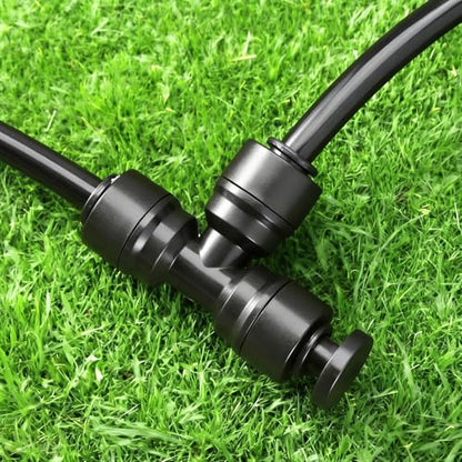 20 Pack 1/4" End Plugs Quick Connect Fittings,1/4 Inch Irrigation Tubing Fittings Anti-Drop Push to Connect End Connectors for 1/4 Inch Drip Irrigation Tubing Garden Irrigation System - size: 20 Pack End Plugs