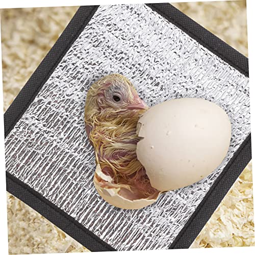 3sets Multifunctional Insulation Pad Reptile Basking Platform Heat Pad for Snakes Lizards 3pcs*3