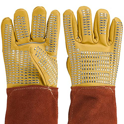 Vet-Pro "The Forester" Leather/Kevlar Handling Gloves