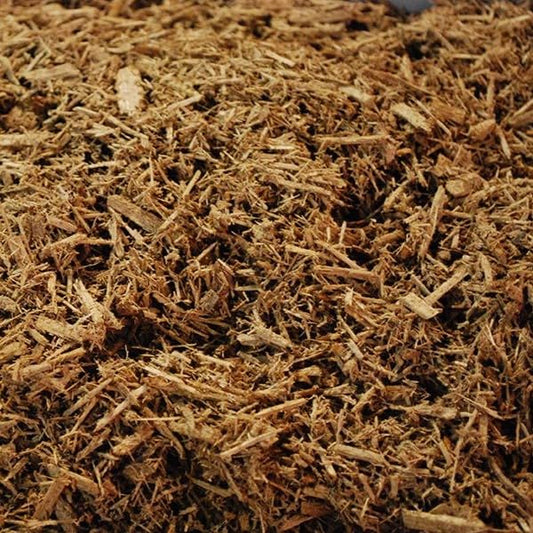 Premium Eucalyptus Wood Mulch for Indoor, Patio, Potting Media, Gardens, Lawns, and Landscaping (0.3 CF - 8 L - 9 QTS) - color: Eucalyptus Wood Mulch, size: 0.3 CF - 8 L - 9 QTS