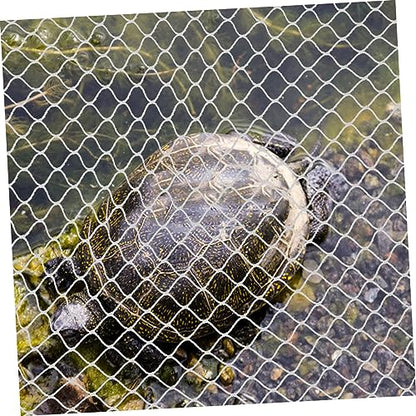 VICASKY Fish Tank Protective Mesh Cover -Jumping Net for Aquariums Escape Screen for Fish and Reptiles Versatile Divider for Tanks and Bird Cages