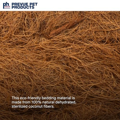 Prevue Pet Products Small Animal Coco Bed Fibers 2.5 lbs - 100% Natural Sterilized Coconut Fiber to Nest, Bedding & Replenishing Toys, Enrichment Material for Birds, Hamsters, Gerbils, & Small Pets