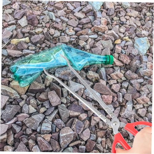 BESTonZON Snake Catching Tool Snake Tong Feeder Reptile Feeding Tongs Reptile Supply Clip for Lizards