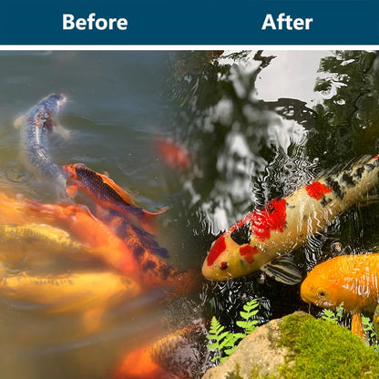 RINOO White Koi Pond Filter Pad Fine Bulk - Cut to Fit - Durable Fish Pond Filter Media - Water Garden Aquariums Filter Material - 39.6" (3.3 ft) x 12" x 3/5" - 4/5" Thickness - 2 Pack - size: 3.3 ft Long 12" Wide - 2 Pack