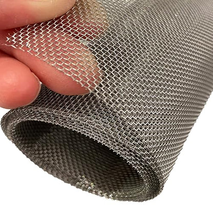 304 Stainless Steel Wire Mesh Screen, 15.7 X 59 Inches, 1mm Hole 20 Mesh
