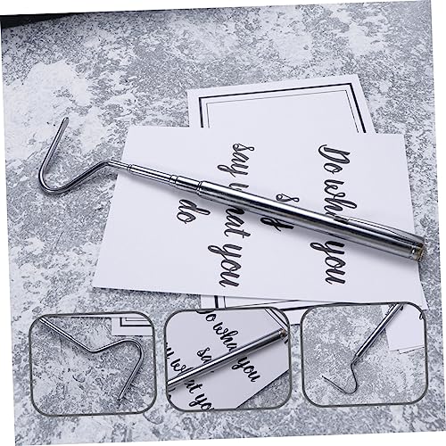 Kisangel 2pcs Heavy Duty Snake Grabbers Reptile Catching Tool Sturdy Telescopic Snake Hook for Plumbers Comfort Grip
