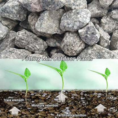 Succulent Cactus Soil Potting Mix:Indoor Bonsai Soil for Plants,Orchid Potting Mix,Aquarium Rocks for Fish Tank,Gardening DIY Gravel for Plants,Drainage and Breathable,2.2 lbs/1kg (2.2 lbs) - style: 2.2 lbs