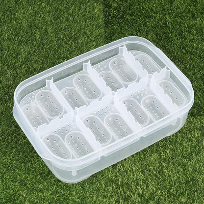 SUPVOX Reptile Pet Hatching Box Incubator Observation Cover Plastic Safe Easy to Use for Gecko Turtle Snake Breeding Home Store - color: White